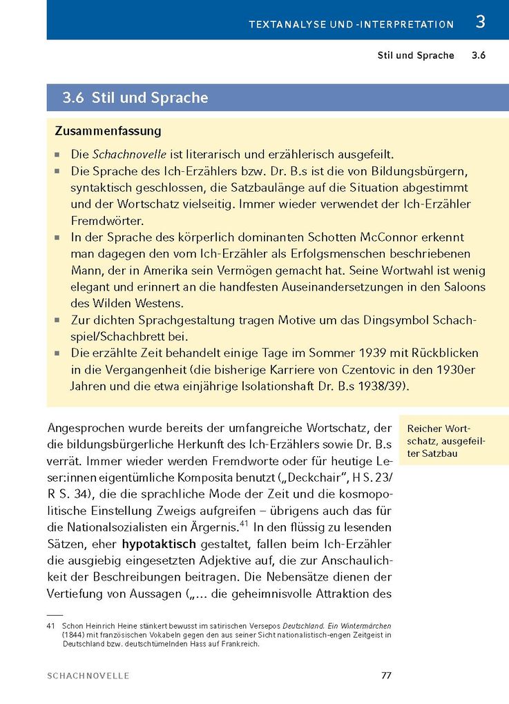 Weitere Ansicht: Schachnovelle von Stefan Zweig