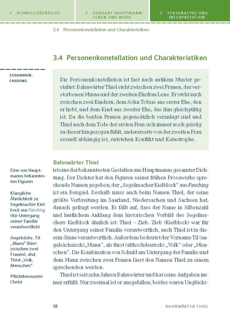 Weitere Ansicht: Bahnwärter Thiel von Gerhart Hauptmann