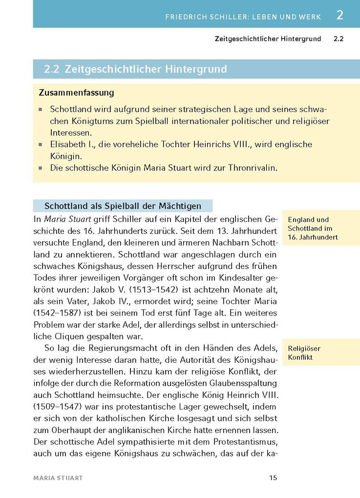 Weitere Ansicht: Maria Stuart von Friedrich Schiller