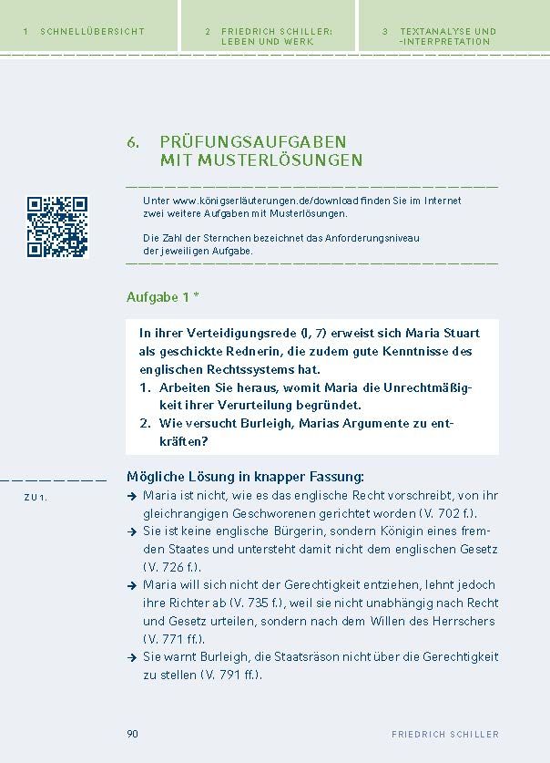 Weitere Ansicht: Maria Stuart von Friedrich Schiller