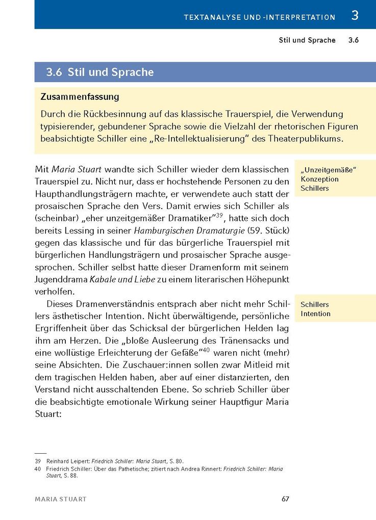 Weitere Ansicht: Maria Stuart von Friedrich Schiller