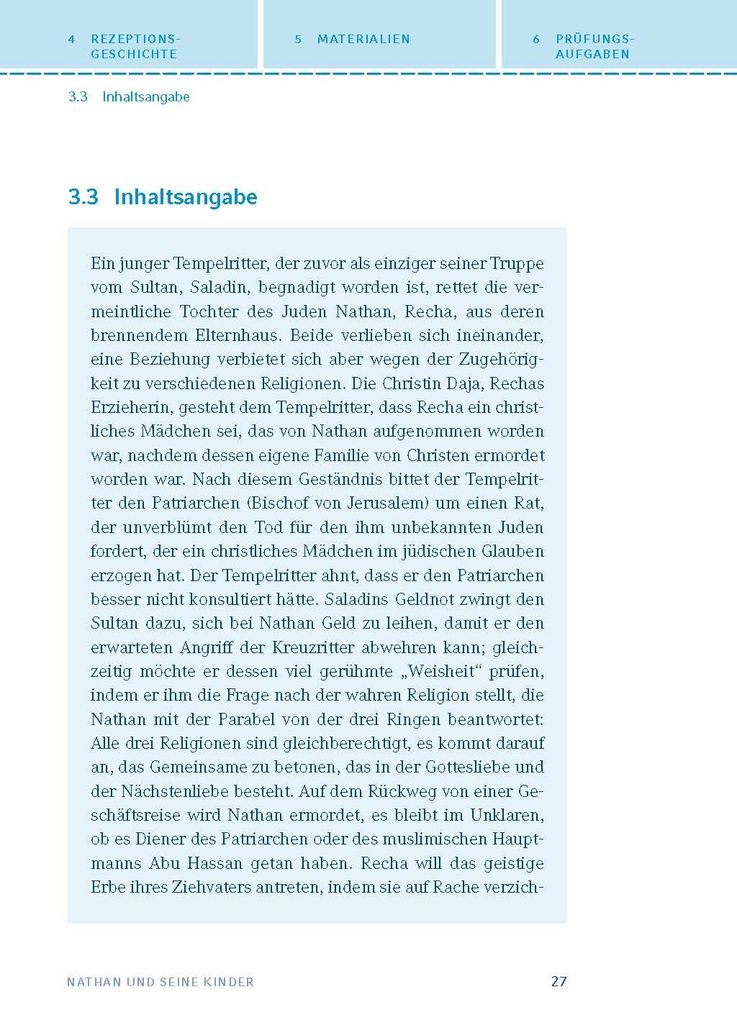Weitere Ansicht: Nathan und seine Kinder von Mirjam Pressler