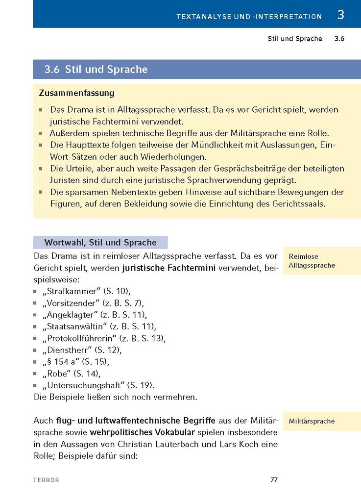 Weitere Ansicht: Terror von Ferdinand von Schirach