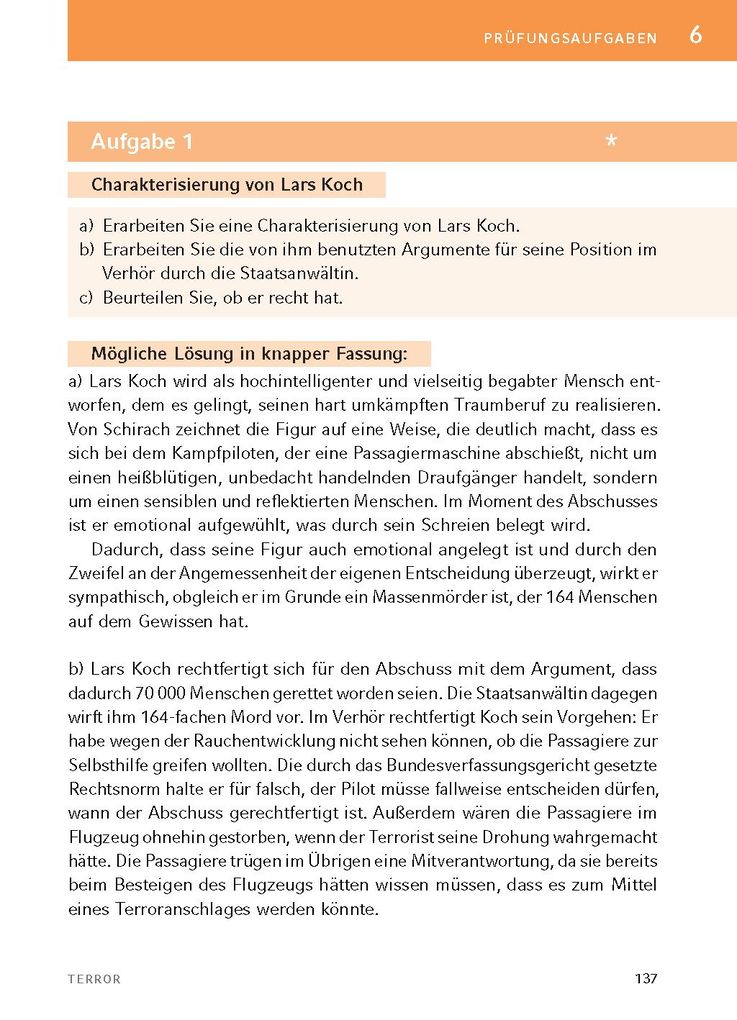 Weitere Ansicht: Terror von Ferdinand von Schirach