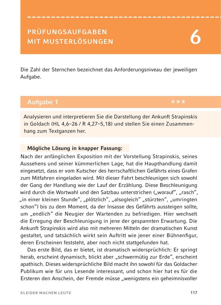Weitere Ansicht: Kleider machen Leute von Gottfried Keller