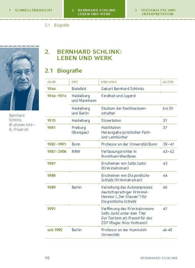 Weitere Ansicht: Der Vorleser von Bernhard Schlink | Bernhard Schlink