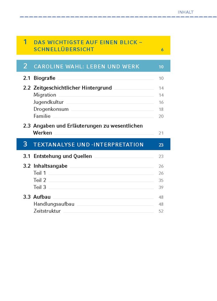 Weitere Ansicht: 22 Bahnen von Caroline Wahl | Caroline Wahl