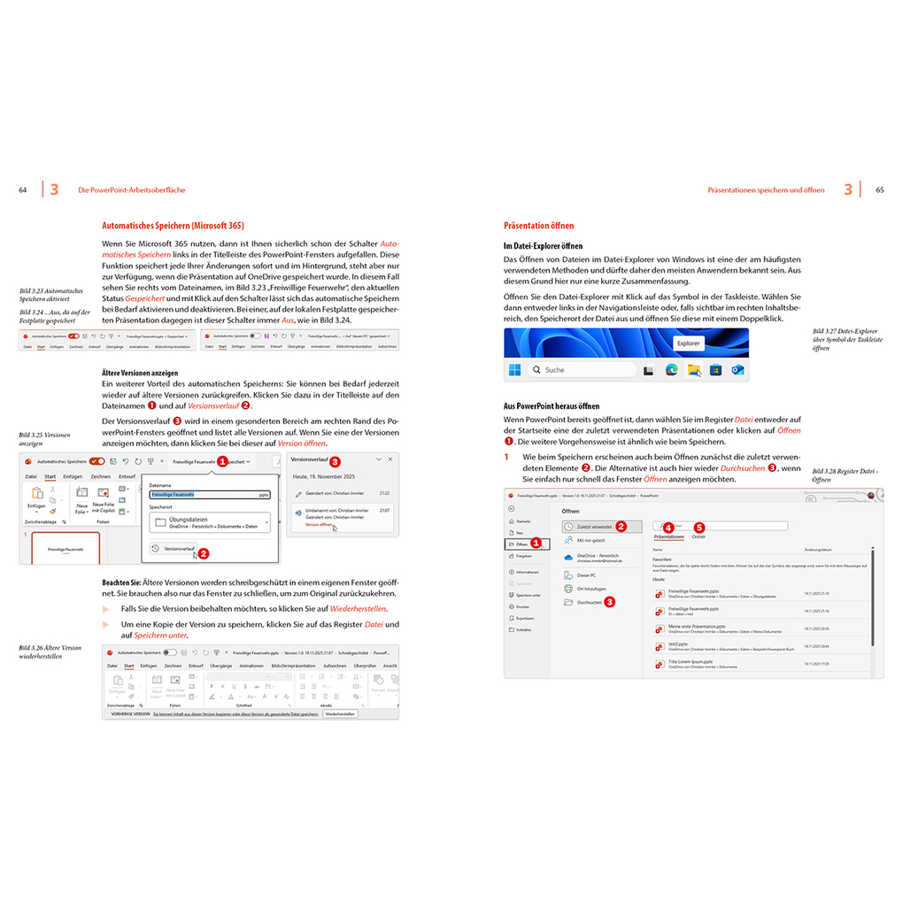 Weitere Ansicht: PowerPoint 2024, 2021 + Microsoft 365 | Inge Baumeister, Christian Immler