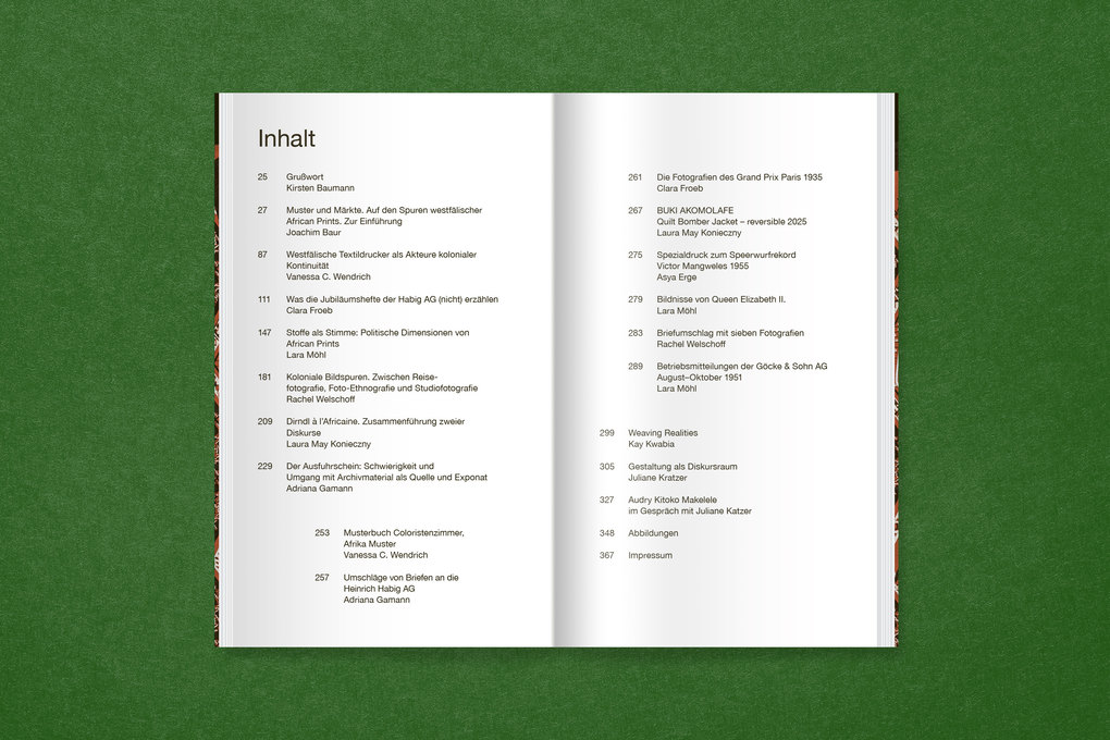 Weitere Ansicht: Muster und Märkte | Joachim Baur