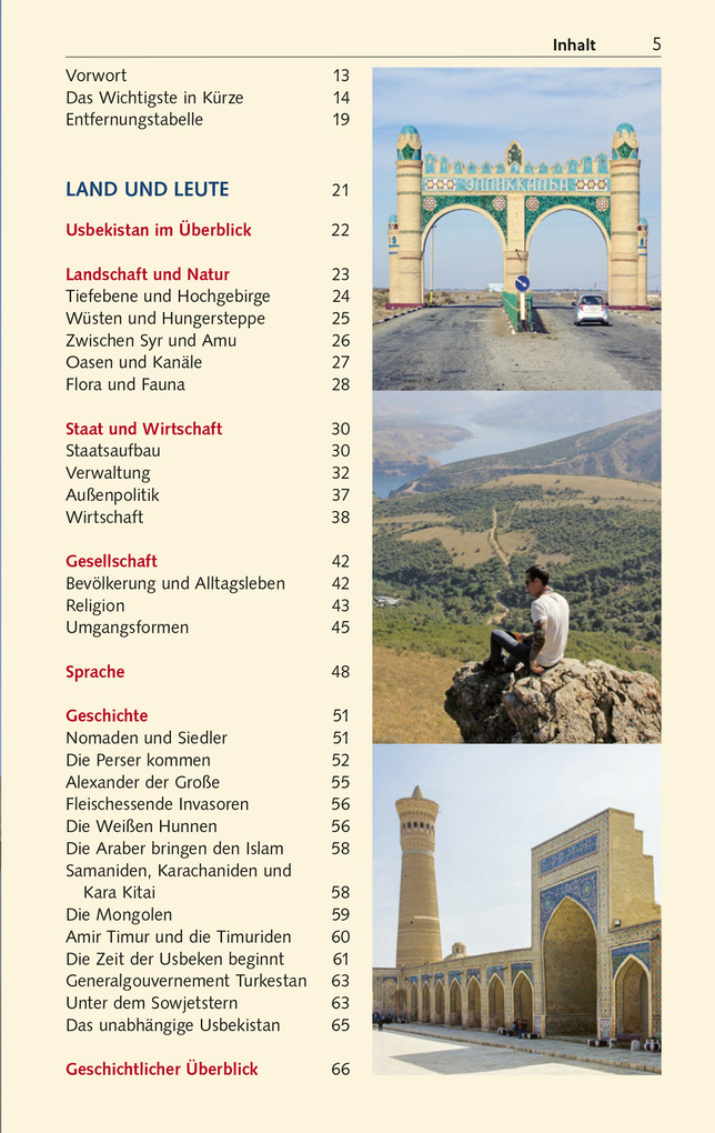 Weitere Ansicht: TRESCHER Reiseführer Usbekistan | Bodo Thöns, Irina Thöns