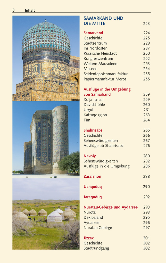 Weitere Ansicht: TRESCHER Reiseführer Usbekistan | Bodo Thöns, Irina Thöns