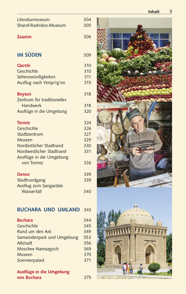 Weitere Ansicht: TRESCHER Reiseführer Usbekistan | Bodo Thöns, Irina Thöns