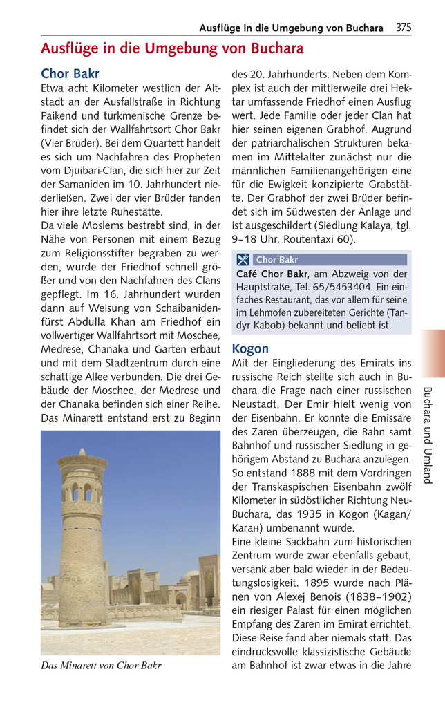 Weitere Ansicht: TRESCHER Reiseführer Usbekistan | Bodo Thöns, Irina Thöns