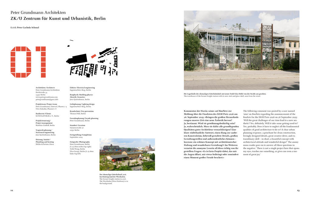 Weitere Ansicht: Deutsches Architektur Jahrbuch 2026 / German Architecture Annual 2026