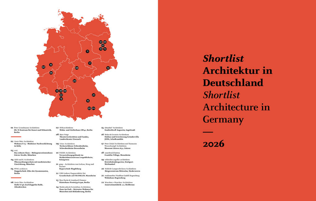 Weitere Ansicht: Deutsches Architektur Jahrbuch 2026 / German Architecture Annual 2026