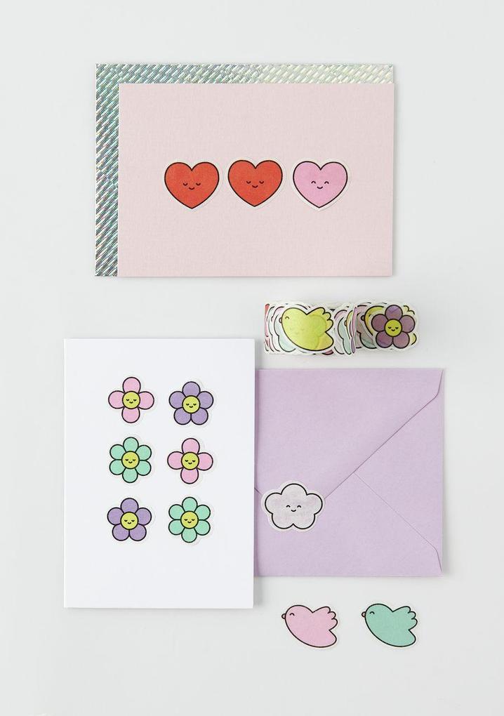 Weitere Ansicht: Washi Sticker Chingu FSC MIX, 200 Stk/Rolle
