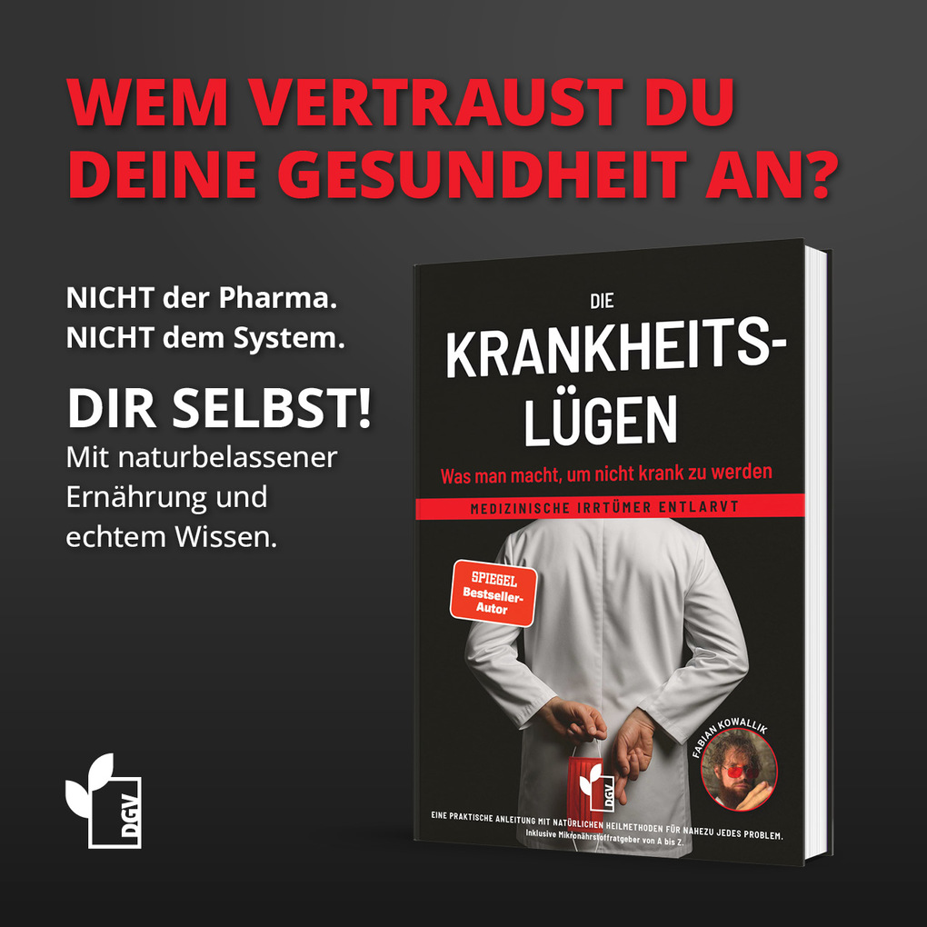 Weitere Ansicht: Die Krankheitslügen - Was man macht, um nicht krank zu werden. | Fabian Kowallik
