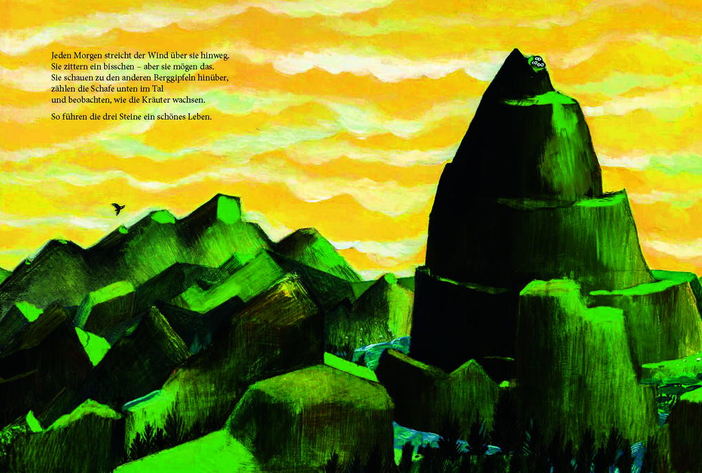 Weitere Ansicht: Die drei Steine | Oliver Tallec