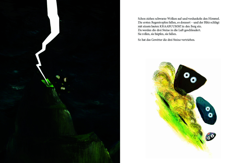 Weitere Ansicht: Die drei Steine | Oliver Tallec