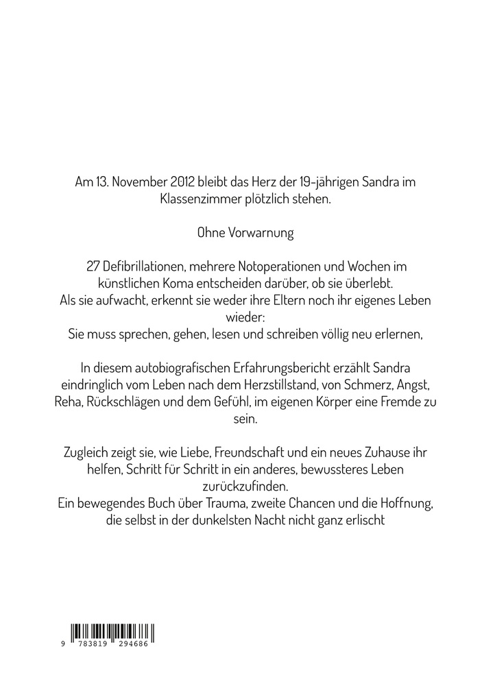 Weitere Ansicht: Das Mädchen ohne gestern | Sandra Tiefnig
