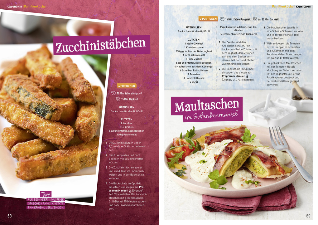 Weitere Ansicht: Tefal OptiGrill Magazin - Heißluftfritteuse Special