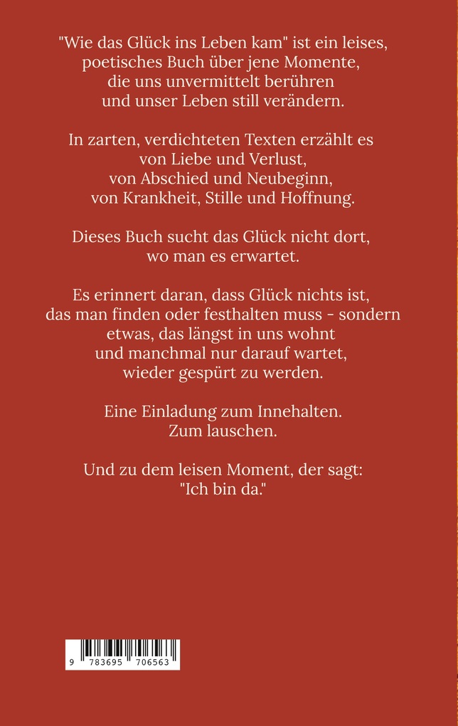 Weitere Ansicht: Wie das Glück ins Leben kam | Ralf Hilles