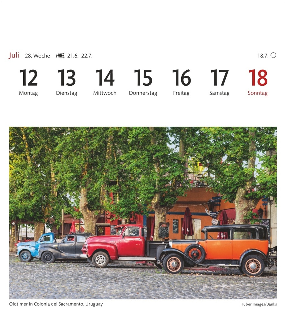 Weitere Ansicht: Traumziele Sehnsuchtskalender 2027 - Wochenkalender mit 53 Postkarten