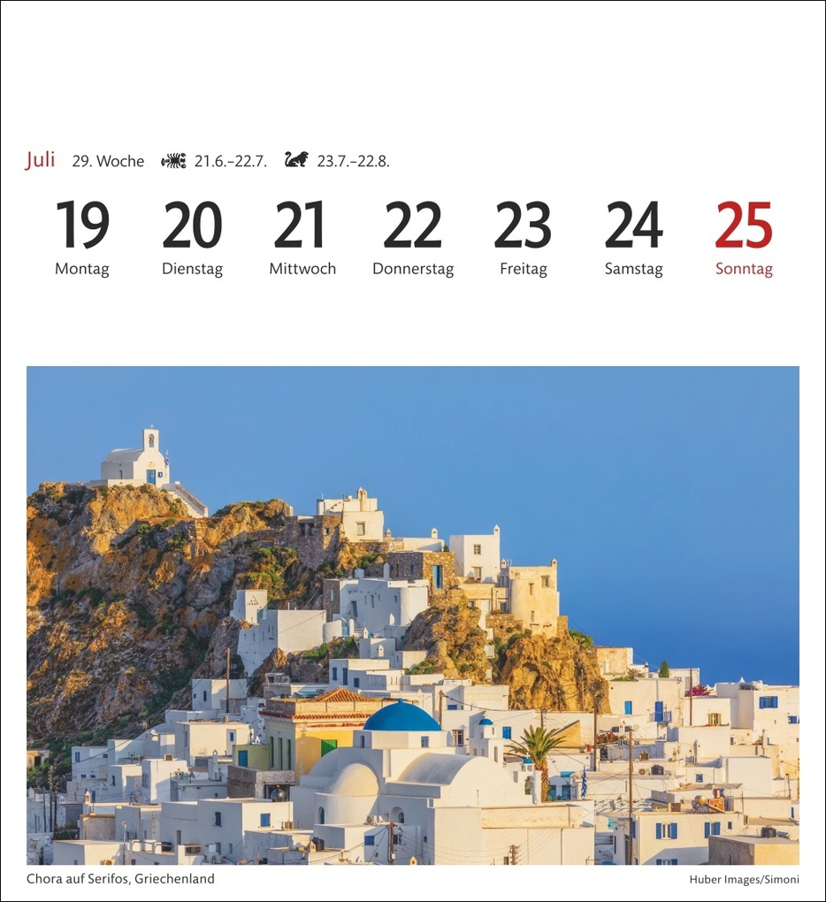 Weitere Ansicht: Traumziele Sehnsuchtskalender 2027 - Wochenkalender mit 53 Postkarten