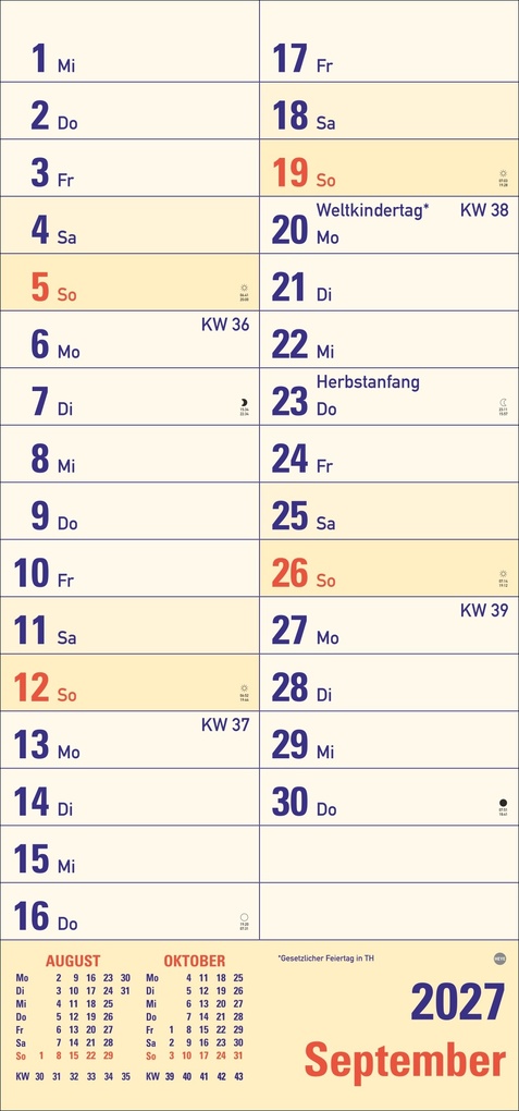 Weitere Ansicht: Großdruck Planer 2027
