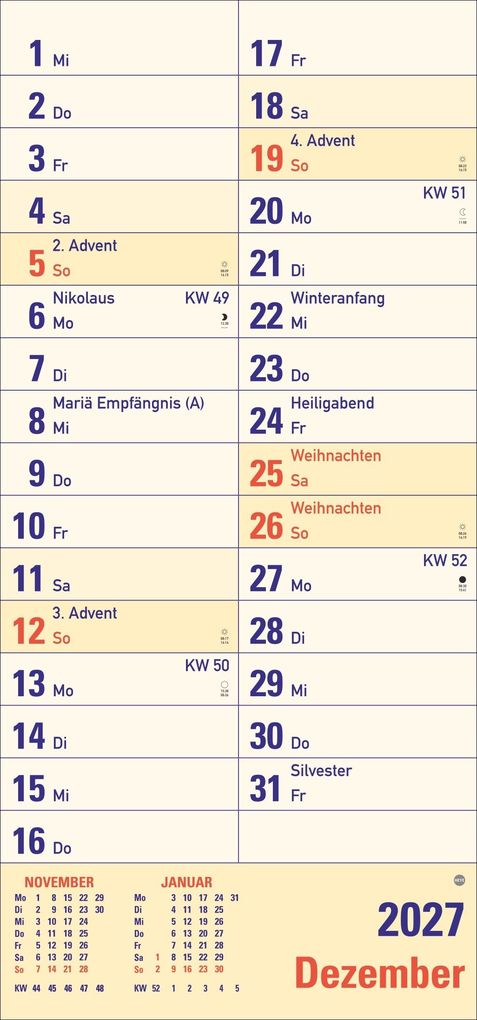 Weitere Ansicht: Großdruck Planer 2027