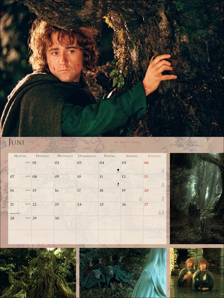 Weitere Ansicht: Der Herr der Ringe Broschur XL Kalender 2027