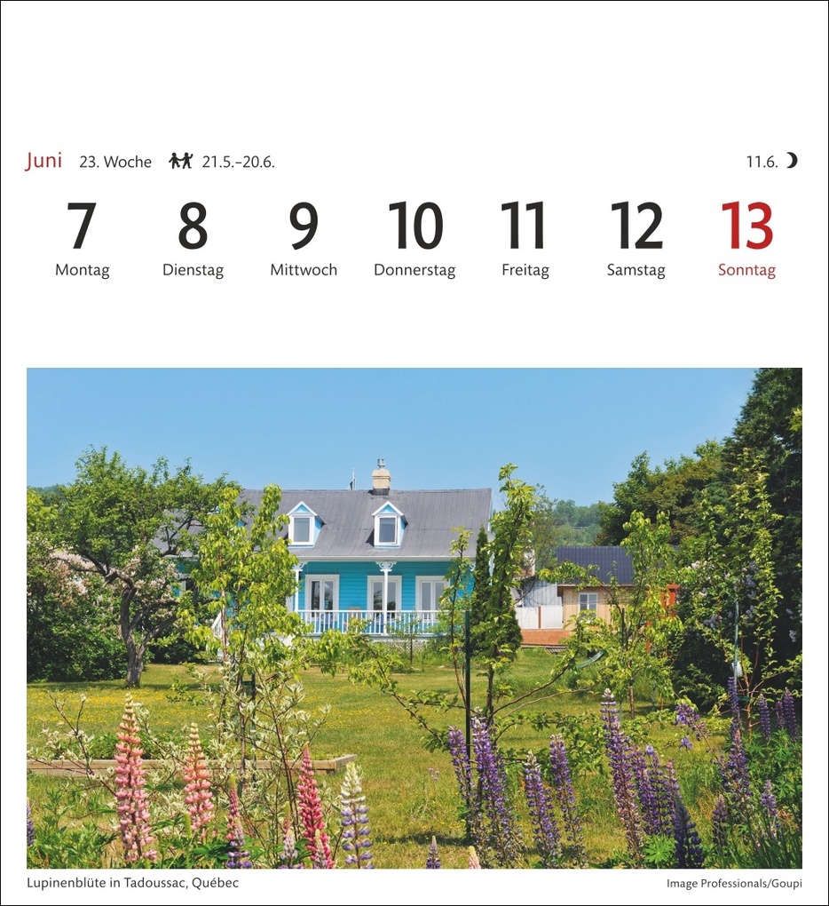 Weitere Ansicht: Kanada Sehnsuchtskalender 2027 - Wochenkalender mit 53 Postkarten