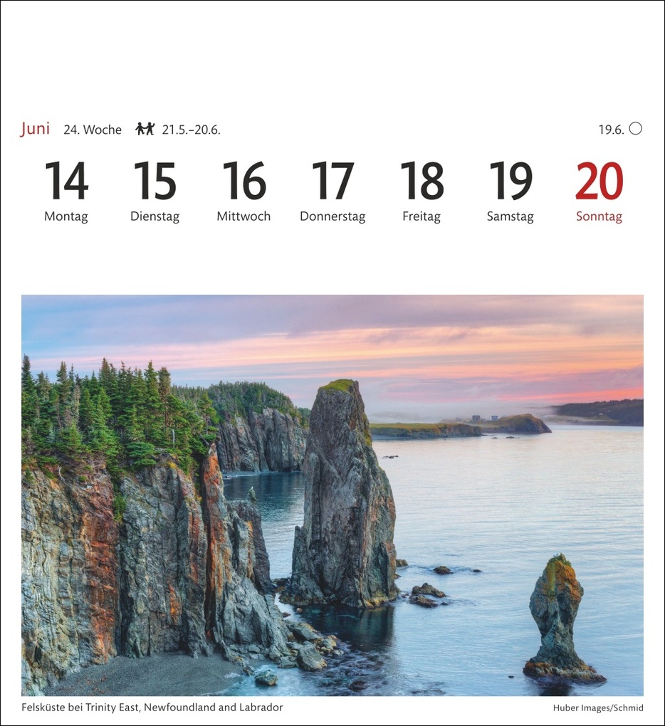 Weitere Ansicht: Kanada Sehnsuchtskalender 2027 - Wochenkalender mit 53 Postkarten