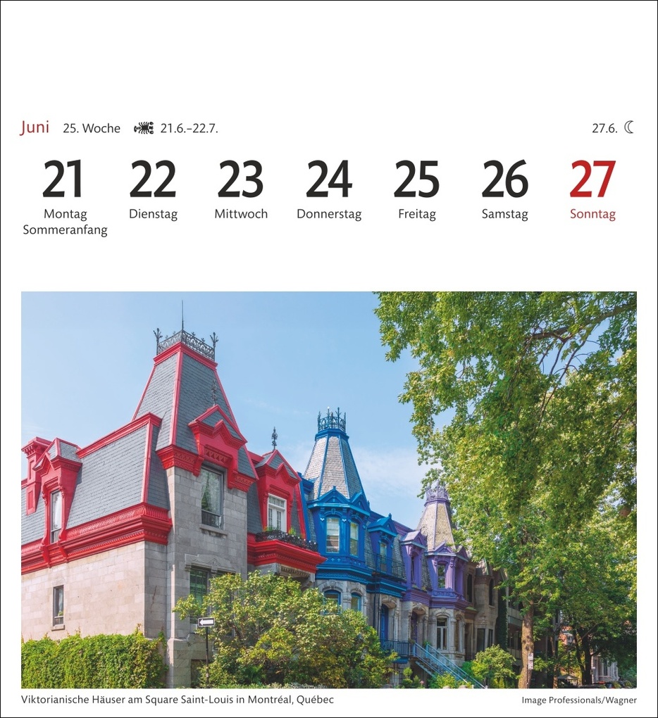 Weitere Ansicht: Kanada Sehnsuchtskalender 2027 - Wochenkalender mit 53 Postkarten