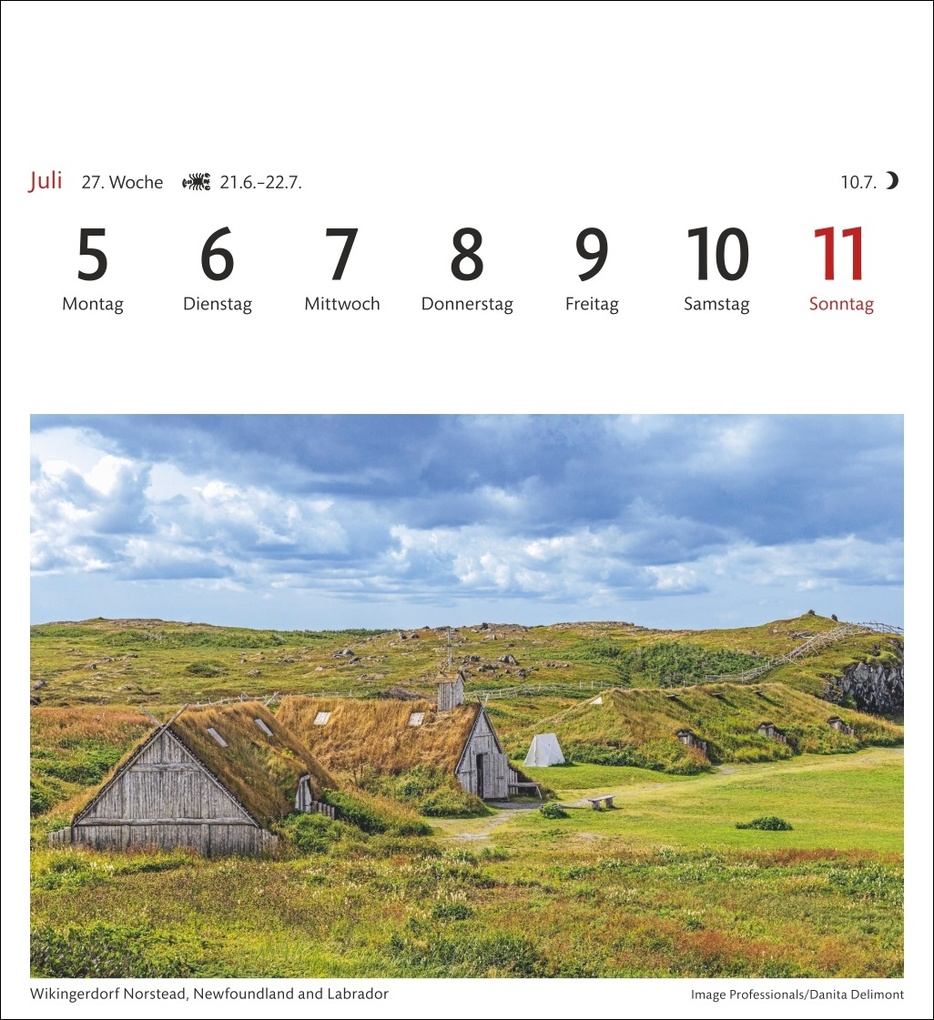 Weitere Ansicht: Kanada Sehnsuchtskalender 2027 - Wochenkalender mit 53 Postkarten