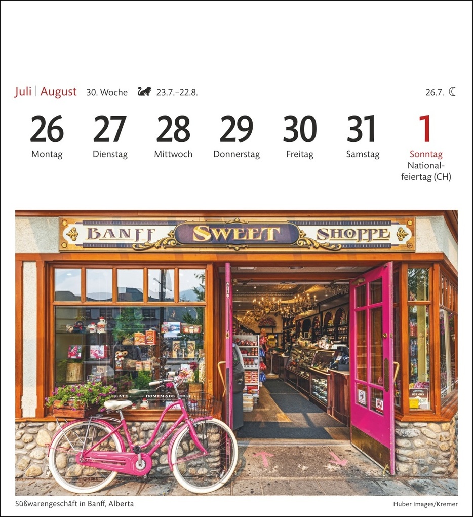 Weitere Ansicht: Kanada Sehnsuchtskalender 2027 - Wochenkalender mit 53 Postkarten