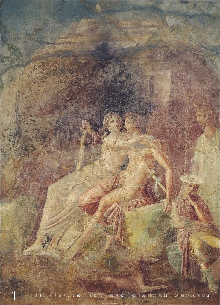 Weitere Ansicht: Römische Fresken Kalender 2027