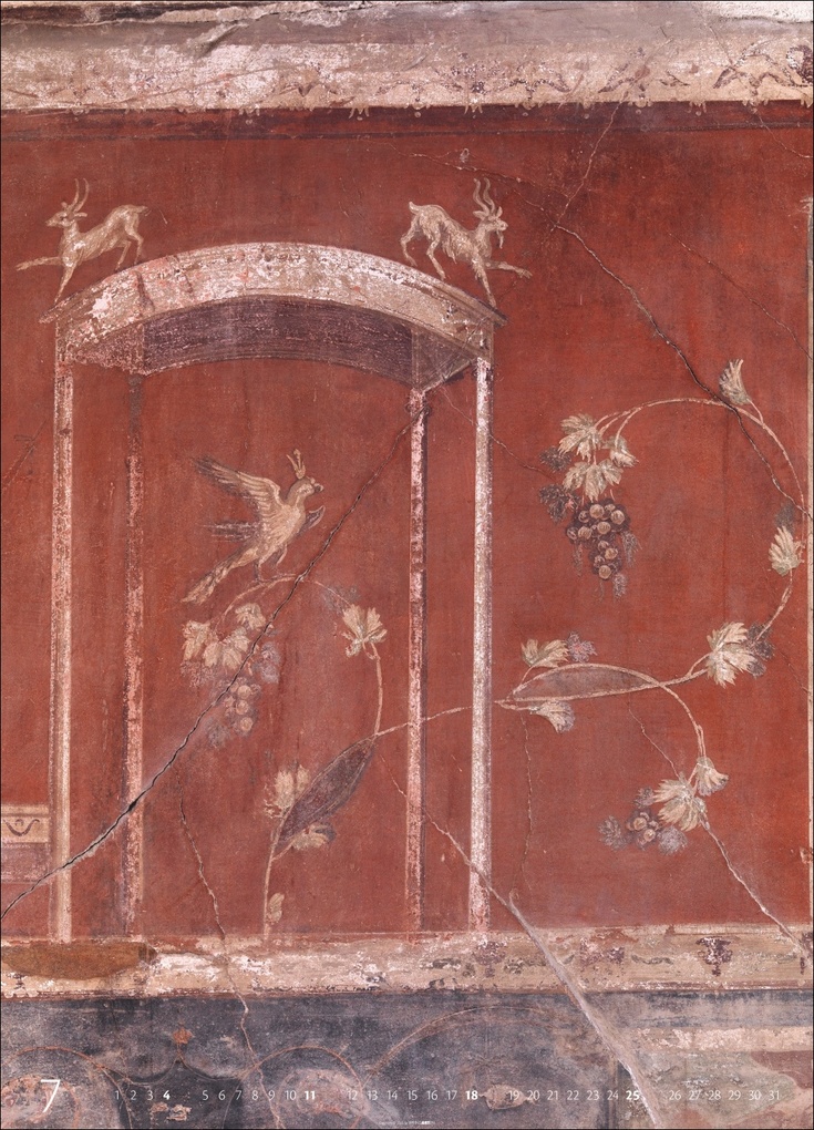 Weitere Ansicht: Römische Fresken Kalender 2027
