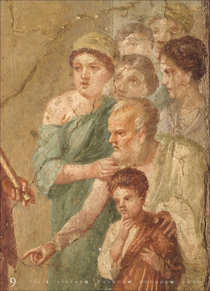 Weitere Ansicht: Römische Fresken Kalender 2027