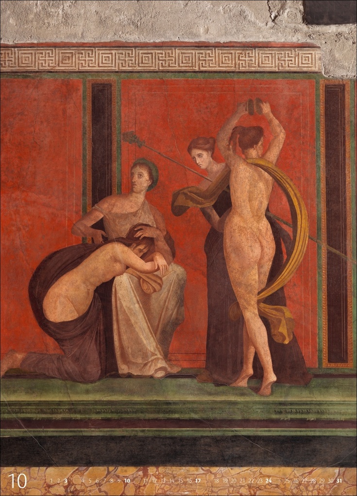 Weitere Ansicht: Römische Fresken Kalender 2027