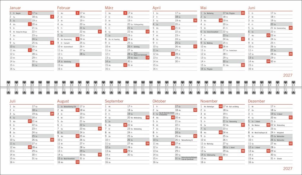 Weitere Ansicht: Simons Katze Büroplaner 2027 | Simon Tofield