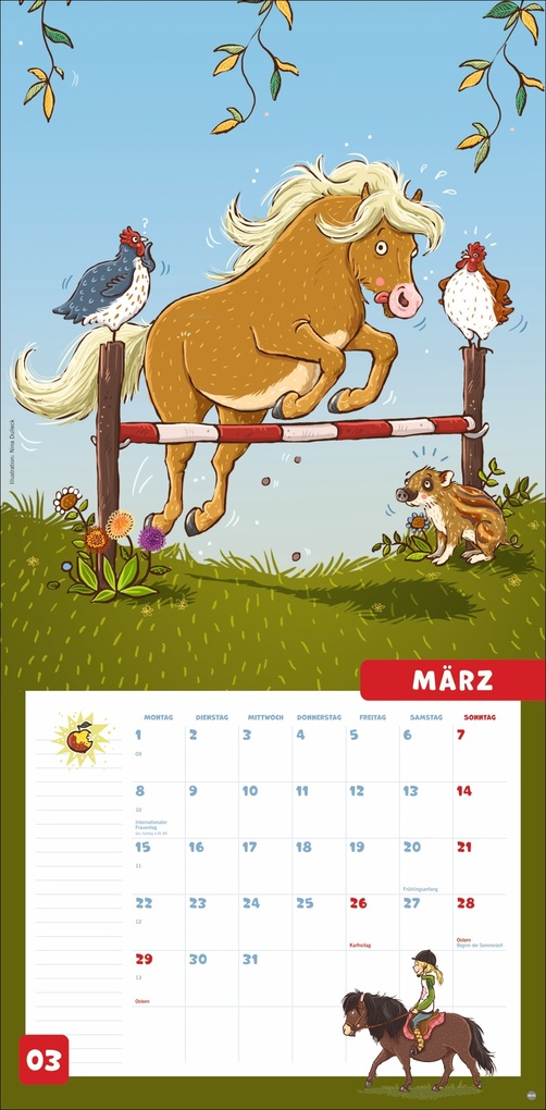 Weitere Ansicht: Haferhorde Broschurkalender 2027 | Suza Kolb
