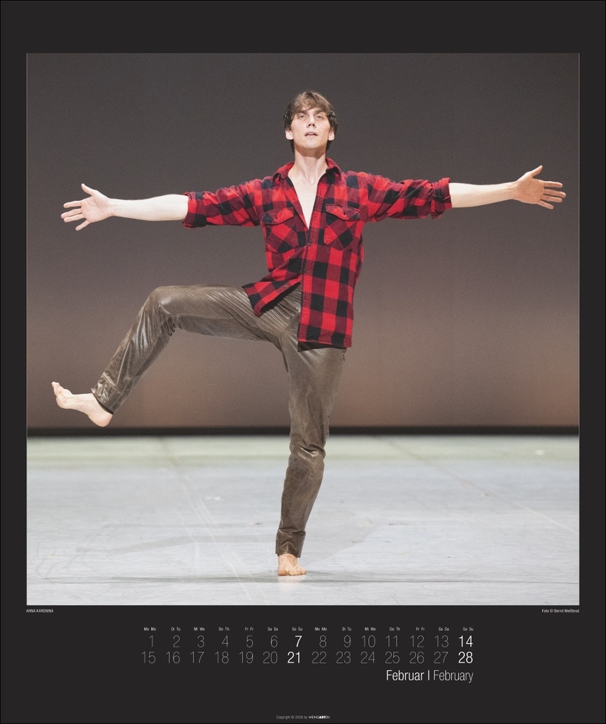 Weitere Ansicht: Stuttgarter Ballett Kalender 2027 | Tamas Detrich