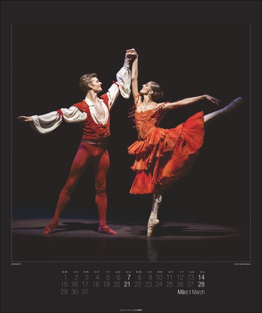 Weitere Ansicht: Stuttgarter Ballett Kalender 2027 | Tamas Detrich