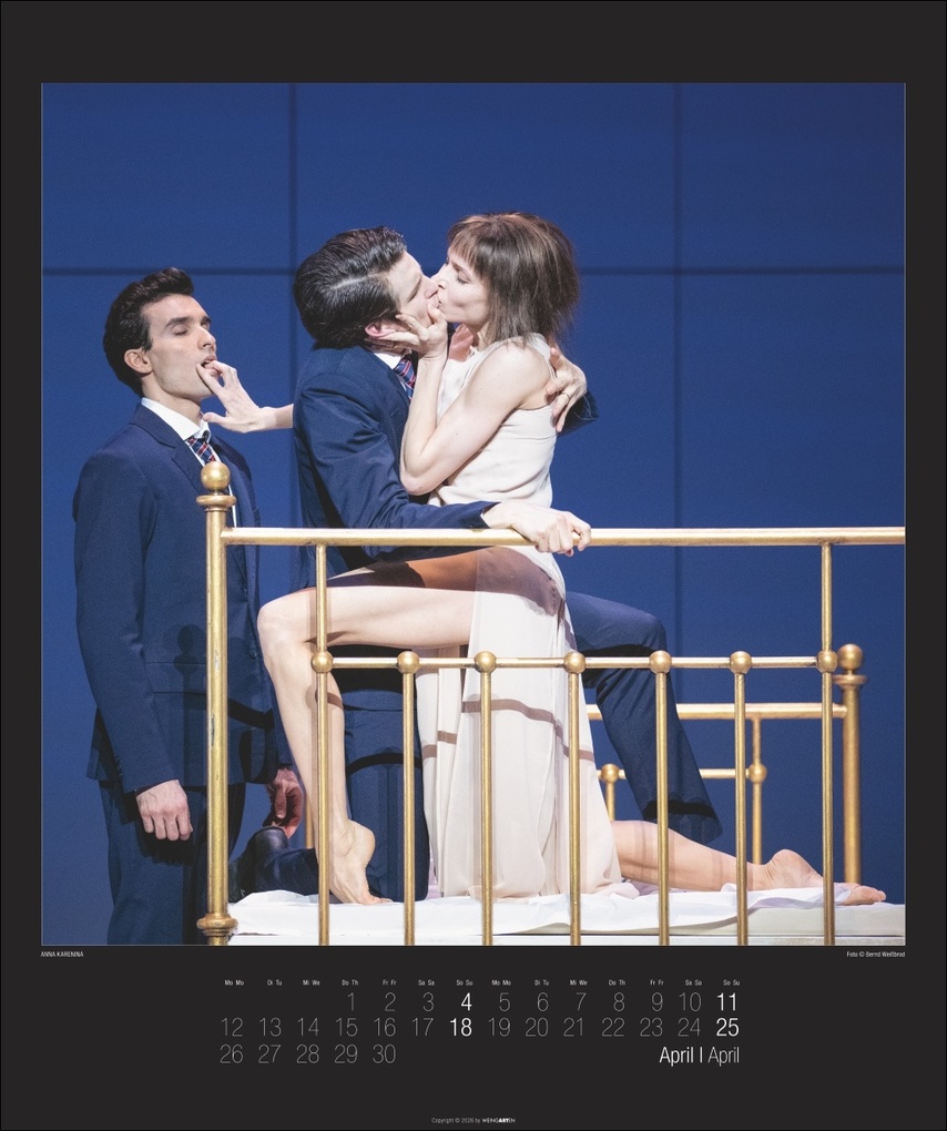 Weitere Ansicht: Stuttgarter Ballett Kalender 2027 | Tamas Detrich
