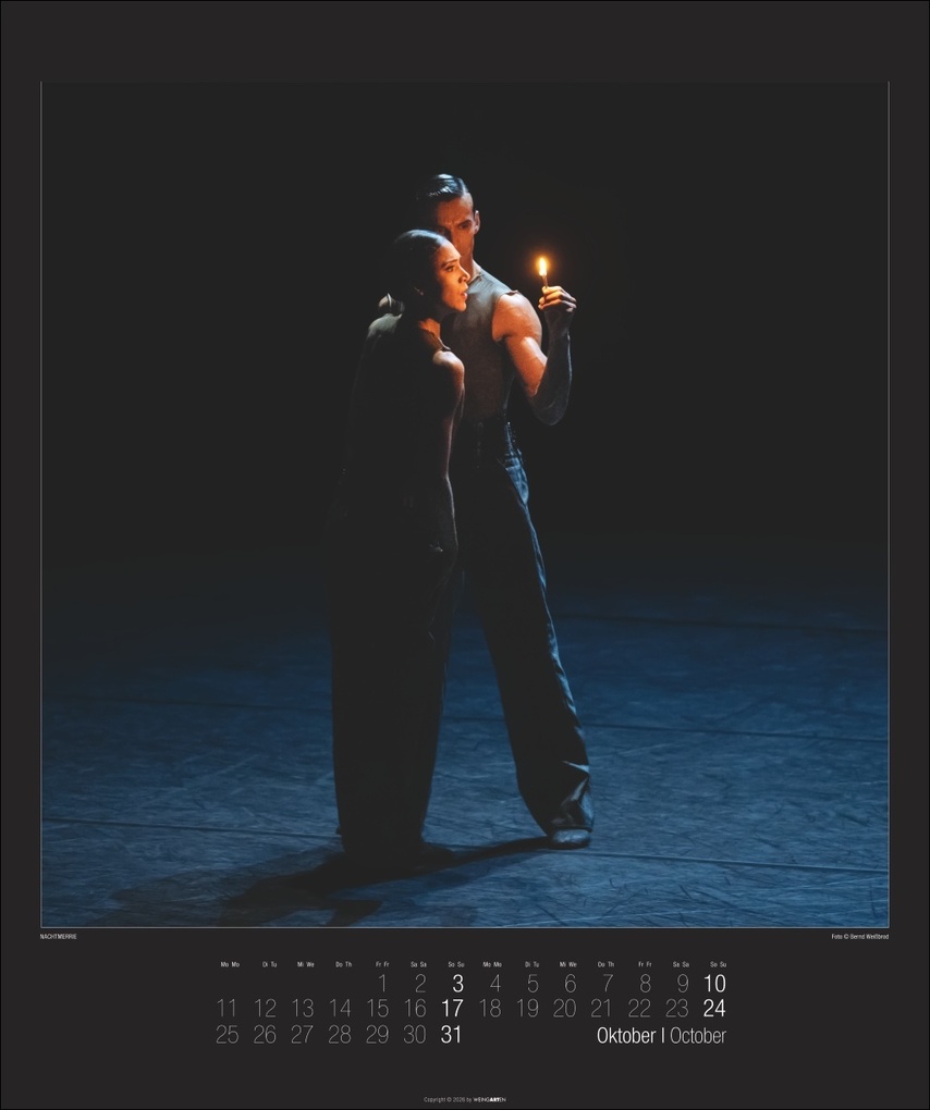 Weitere Ansicht: Stuttgarter Ballett Kalender 2027 | Tamas Detrich