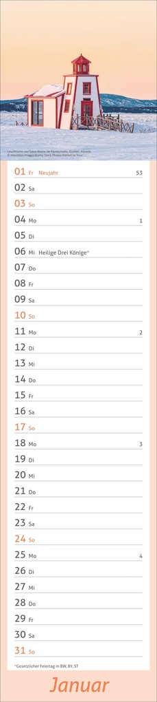 Weitere Ansicht: times&more Leuchttürme Langplaner 2027