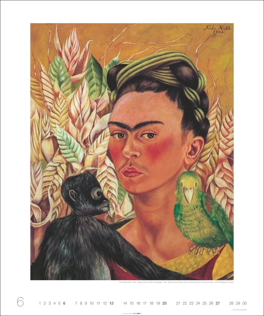Weitere Ansicht: Frida Kahlo Edition Kalender 2027 | Frida Kahlo
