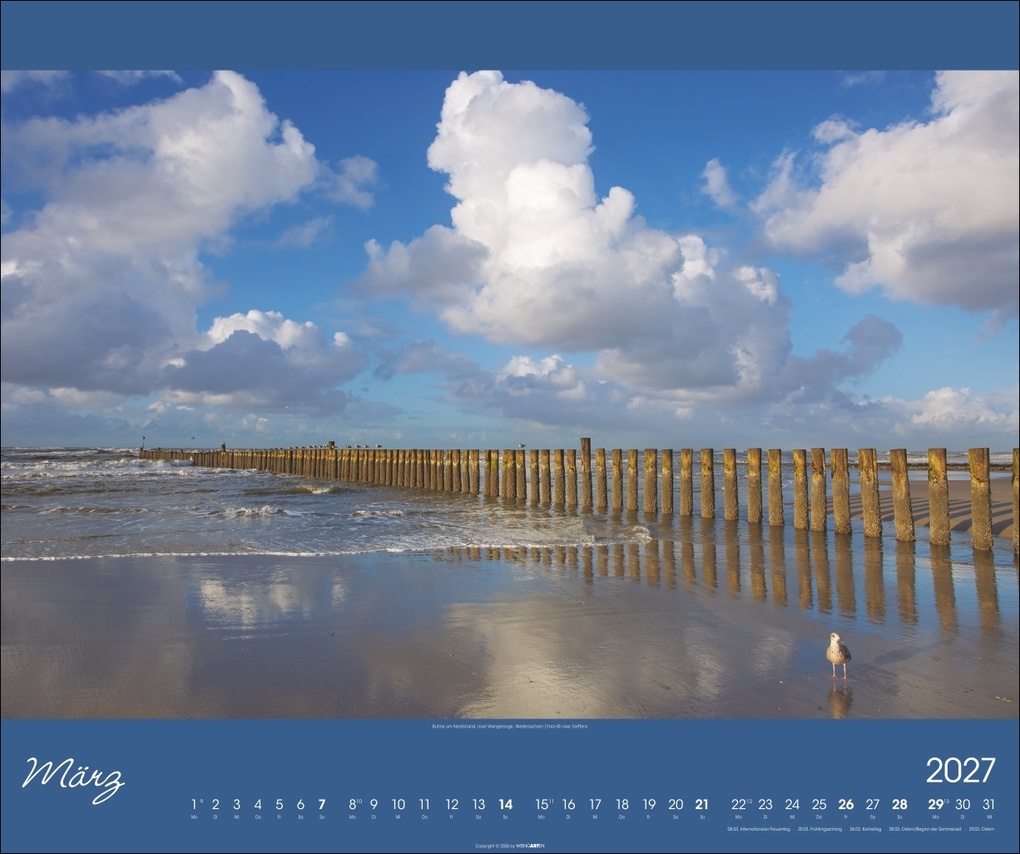 Weitere Ansicht: Nordsee Kalender 2027