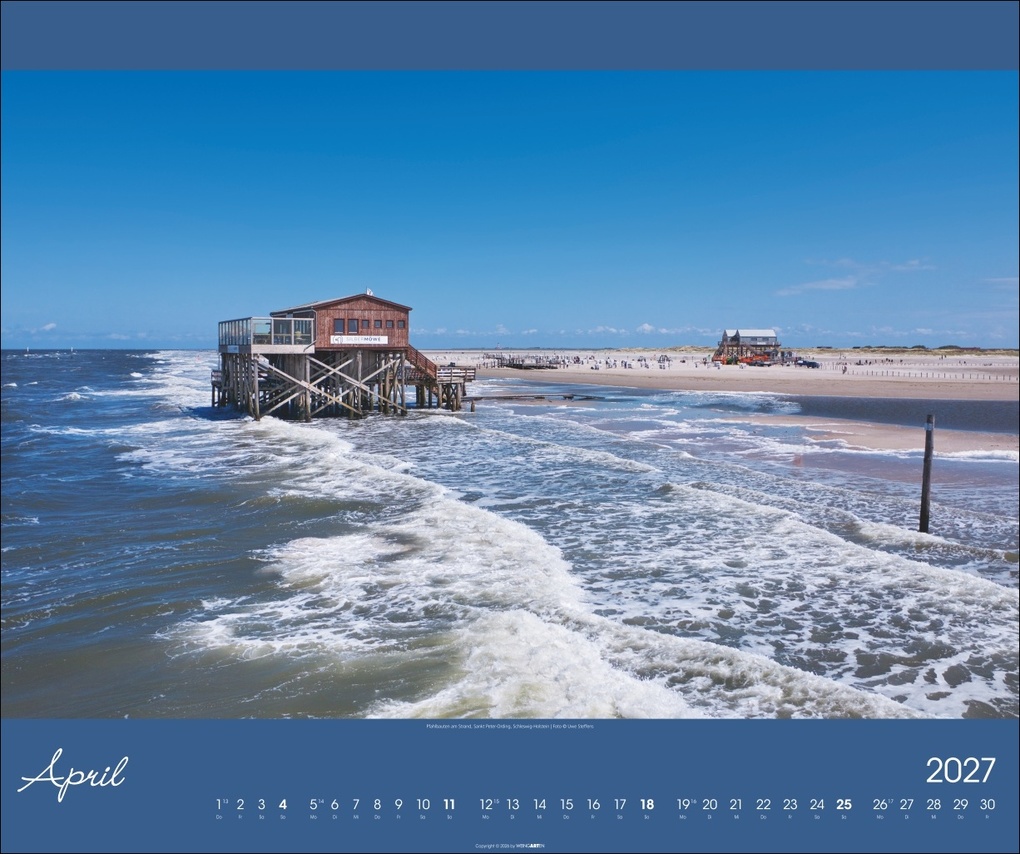 Weitere Ansicht: Nordsee Kalender 2027